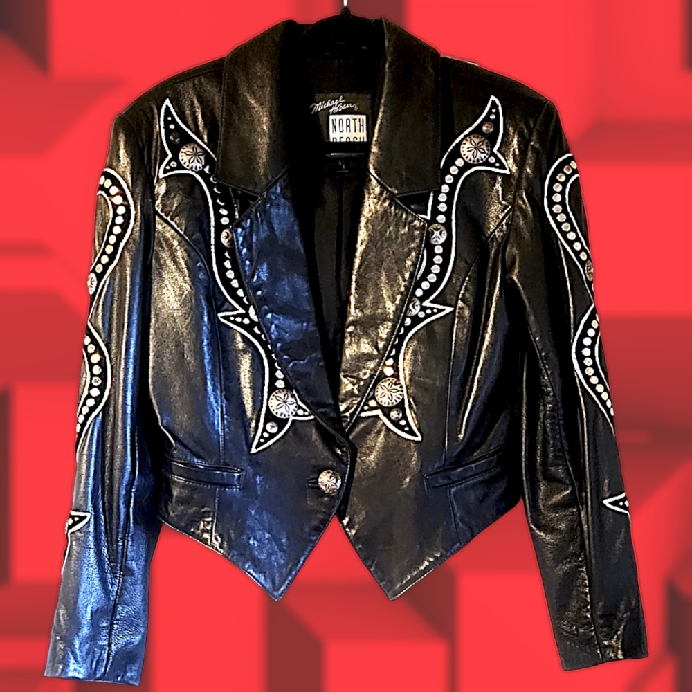 Michael Hoban North Beach vintage leather jacket